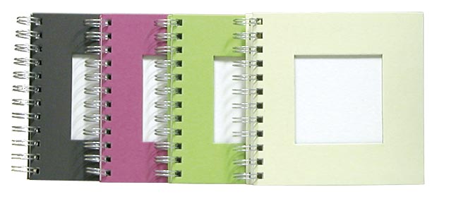  Spiralalbum Passepartout  15,5x15,5cm 
Uni