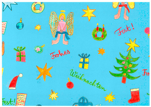 Weihn.Geschenkpapier 5525