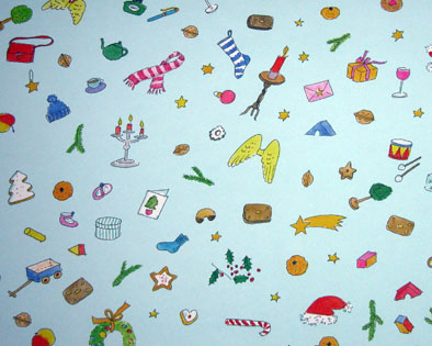 Weihn.Geschenkpapier 5533